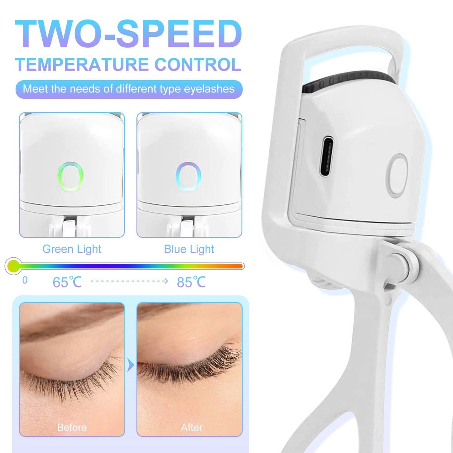 Electric Heated Eyelash Curler