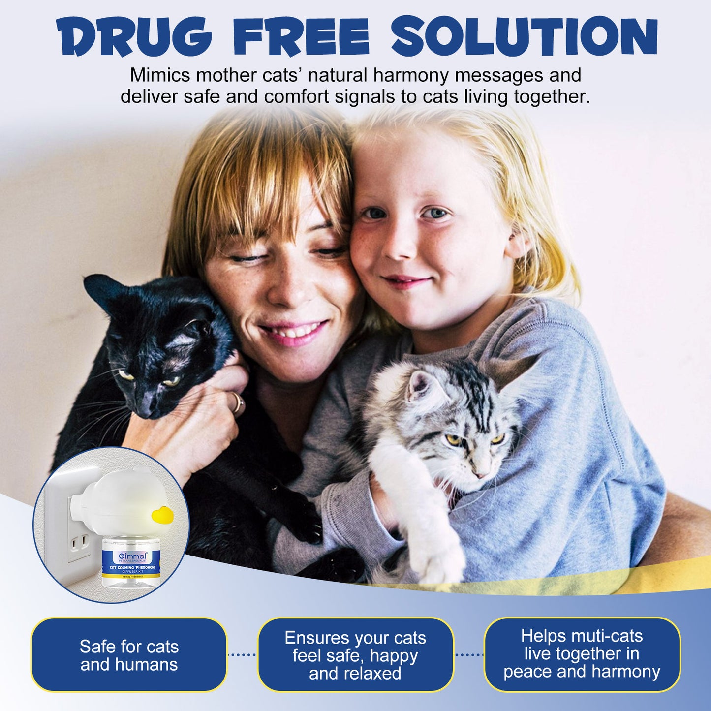 CAT CALMING PHEROMONE DIFFUSER KIT
