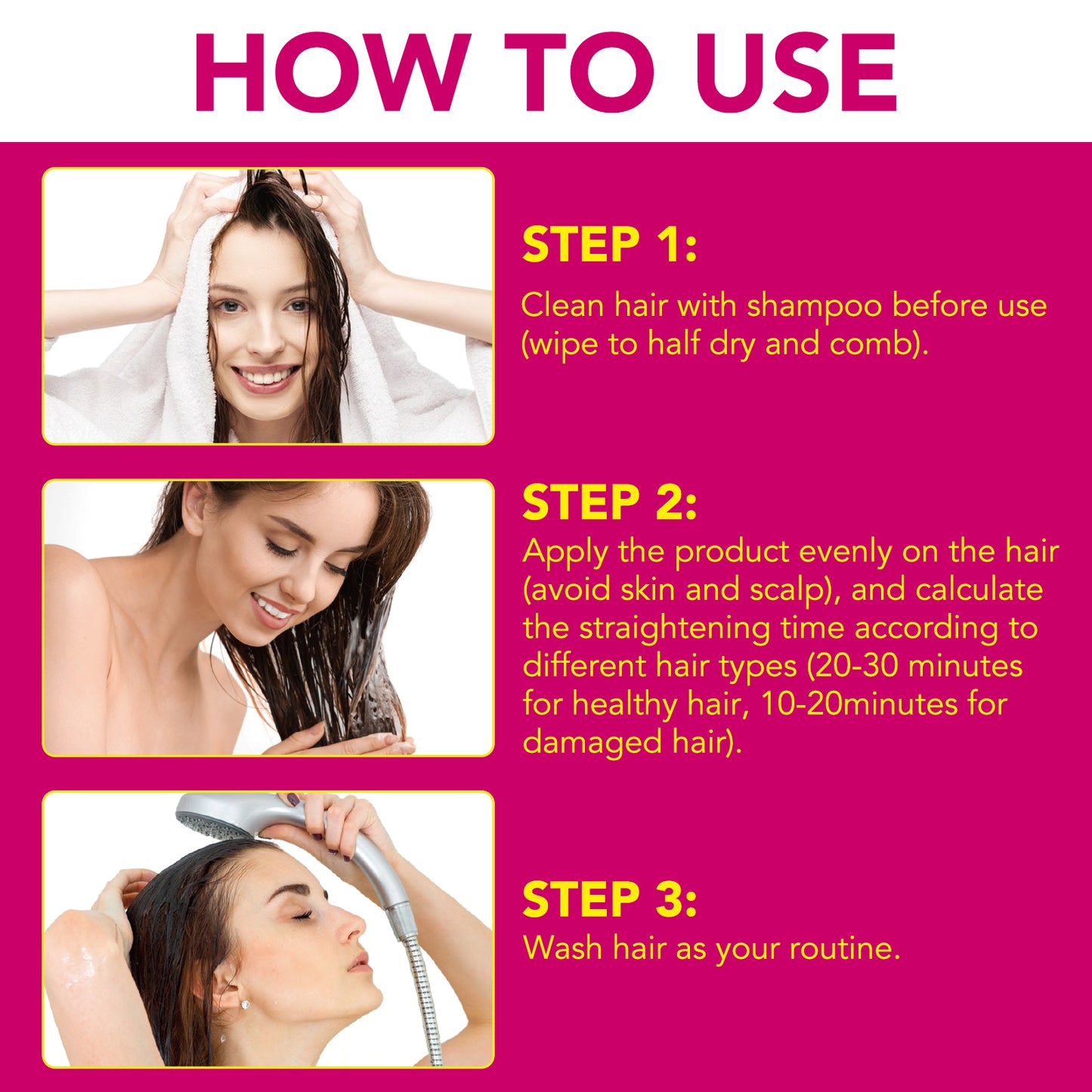 Protein Hair Straightening Cream