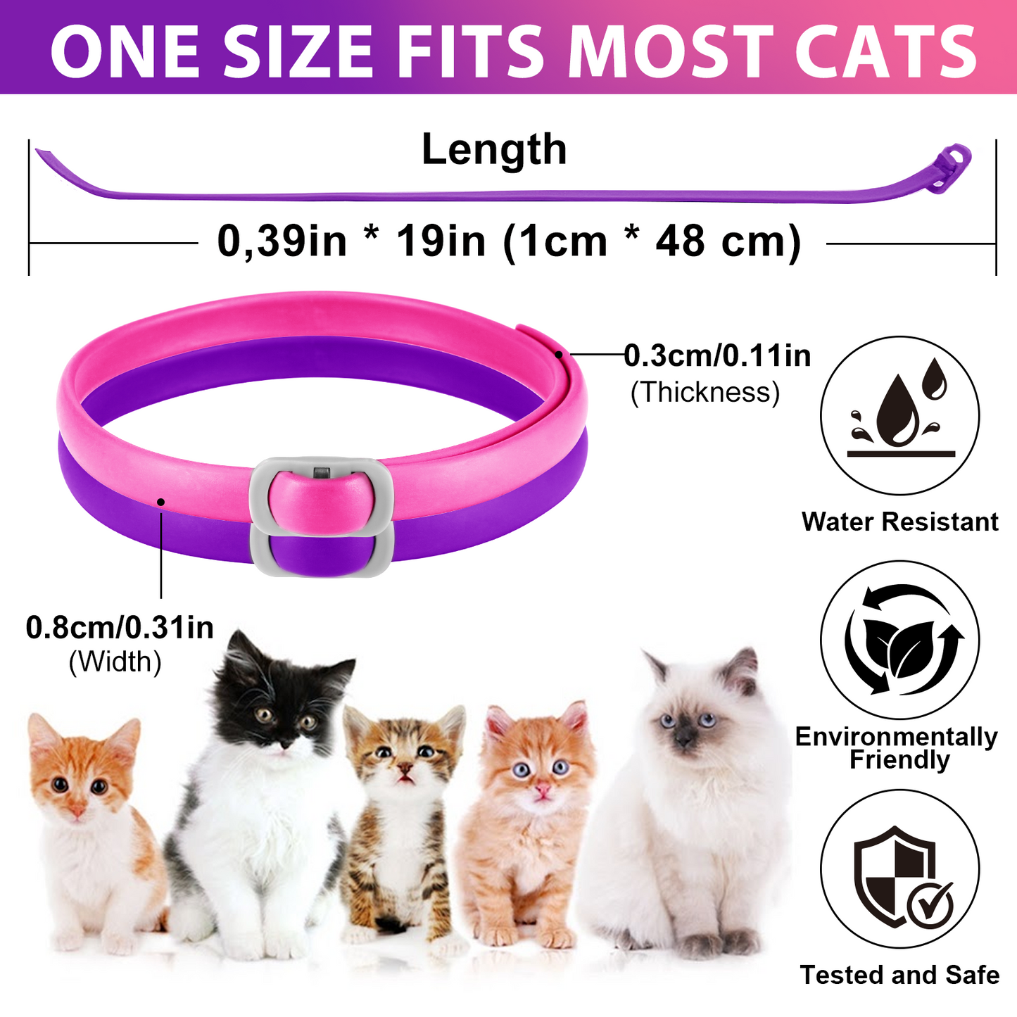FLEA & TICK COLLAR FOR CATS