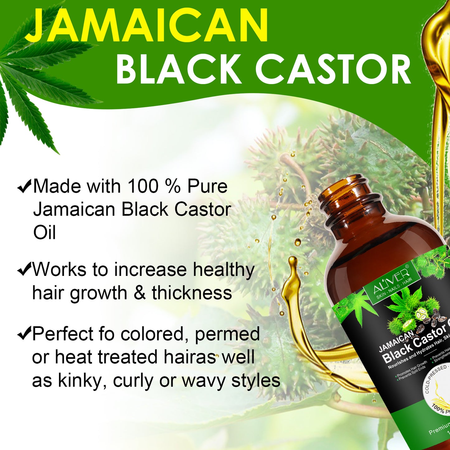 Jamaican Black Castor Oil