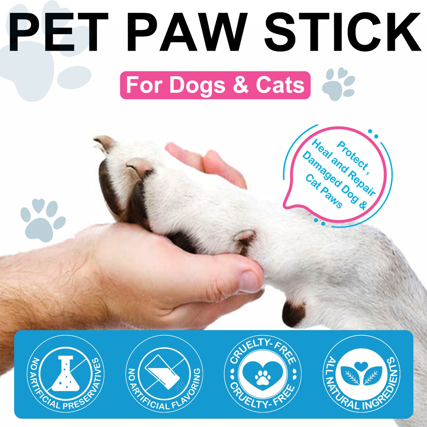Dog & Cat Pet Paw Stick