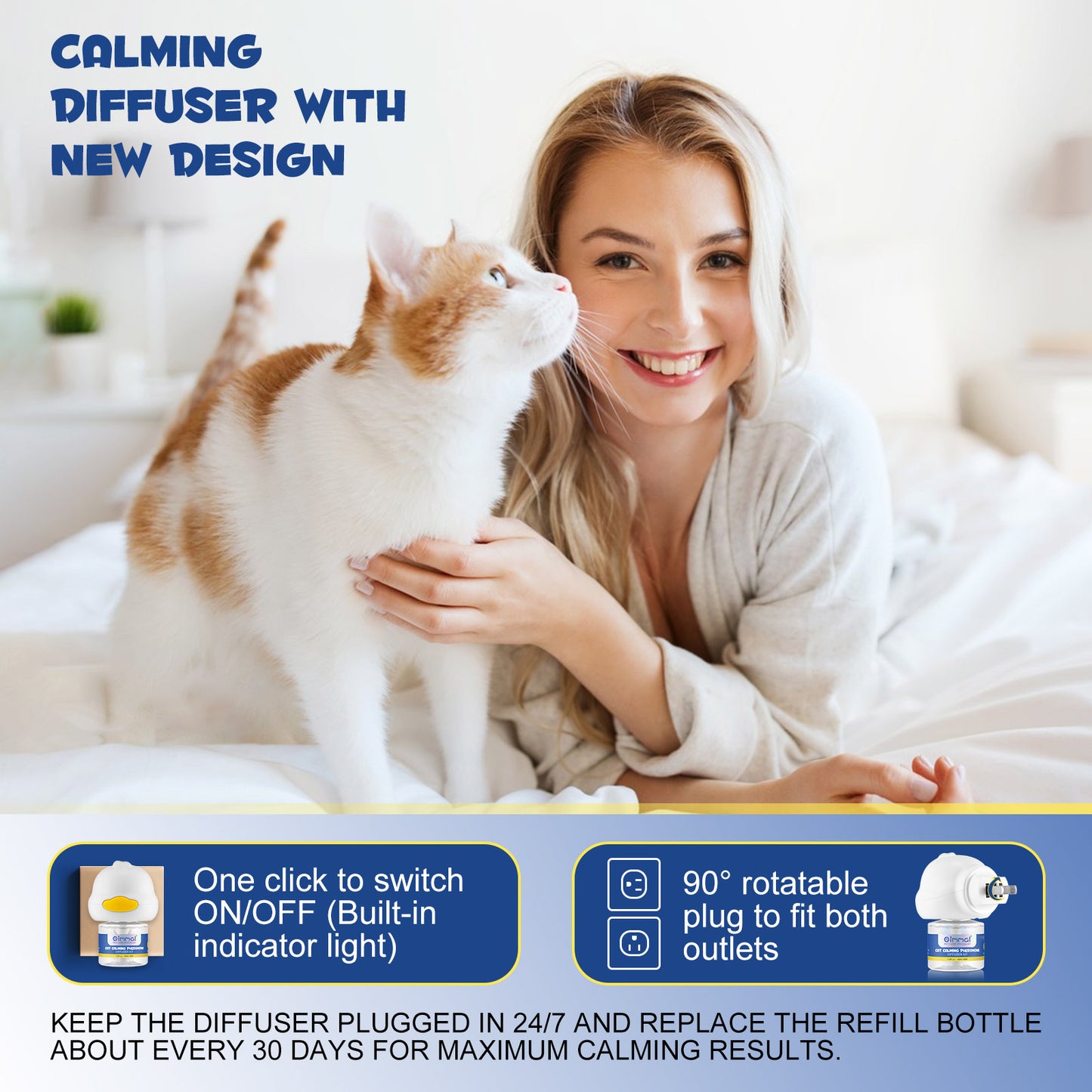 CAT CALMING PHEROMONE DIFFUSER KIT