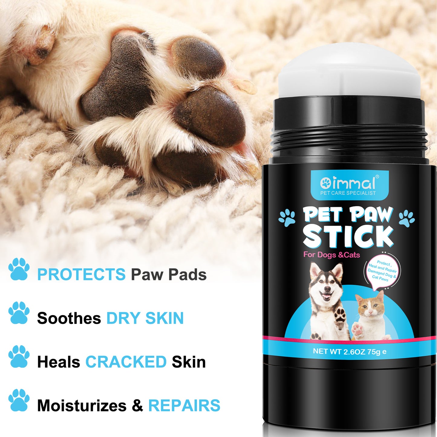 Dog & Cat Pet Paw Stick