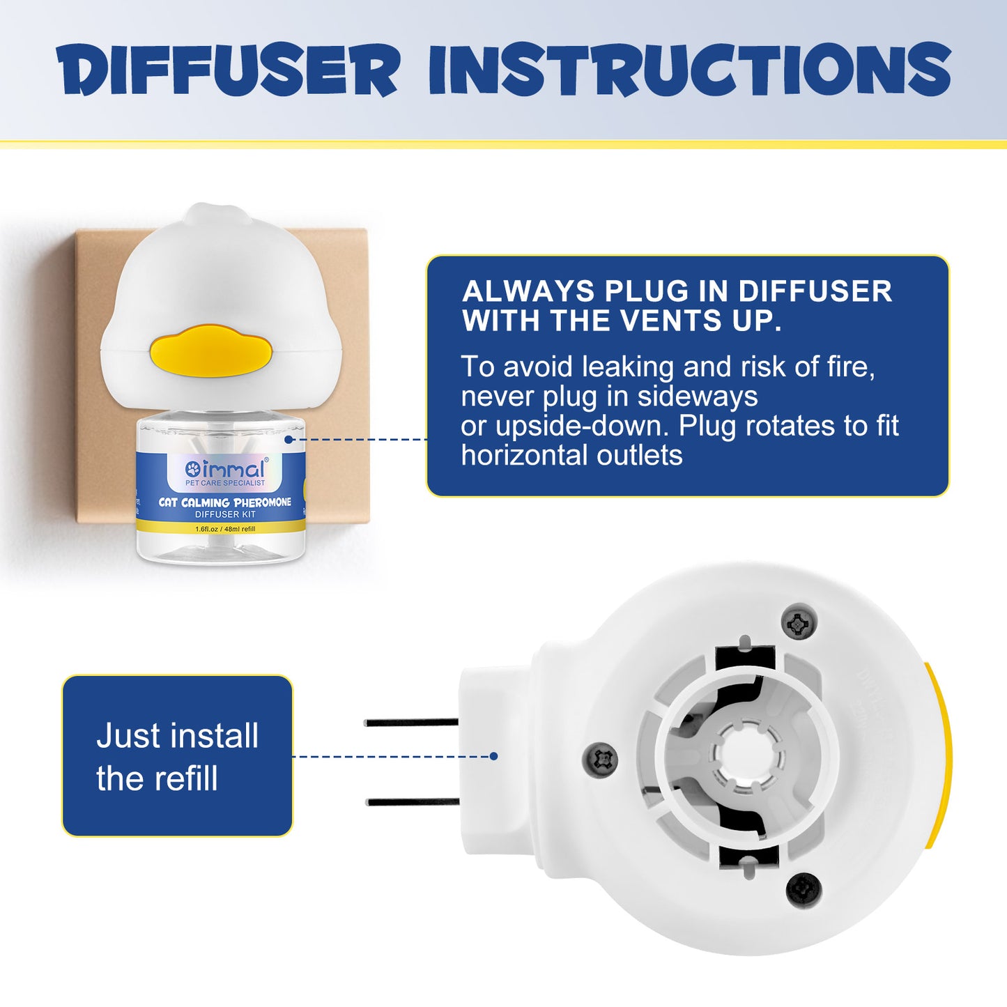 CAT CALMING PHEROMONE DIFFUSER KIT