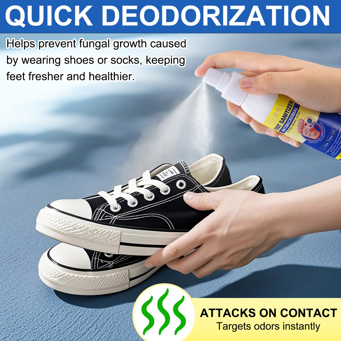 ELAIMEI Foot Sanitizer Spray