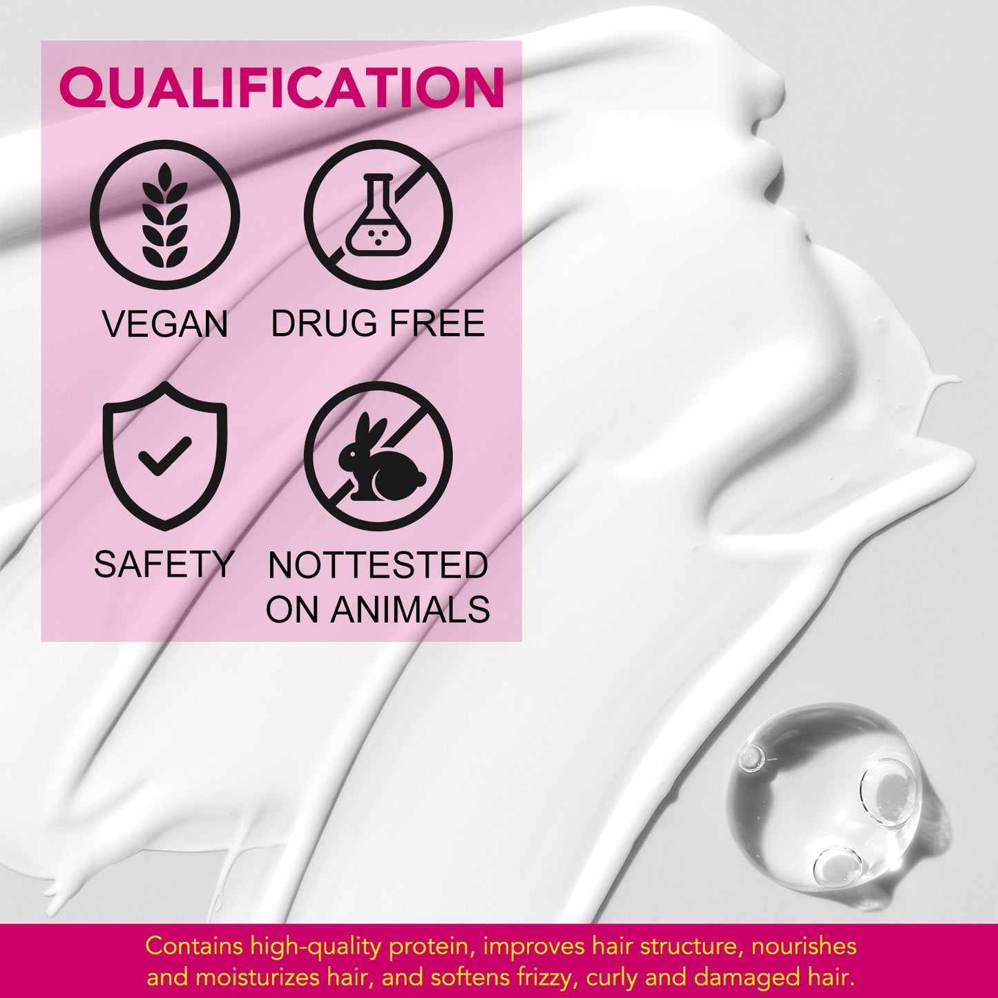 Protein Hair Straightening Cream