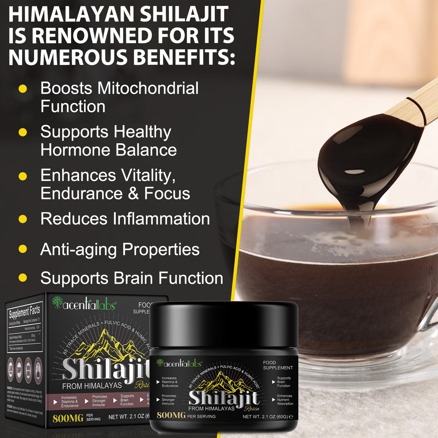 100% Himalayan Shilajit