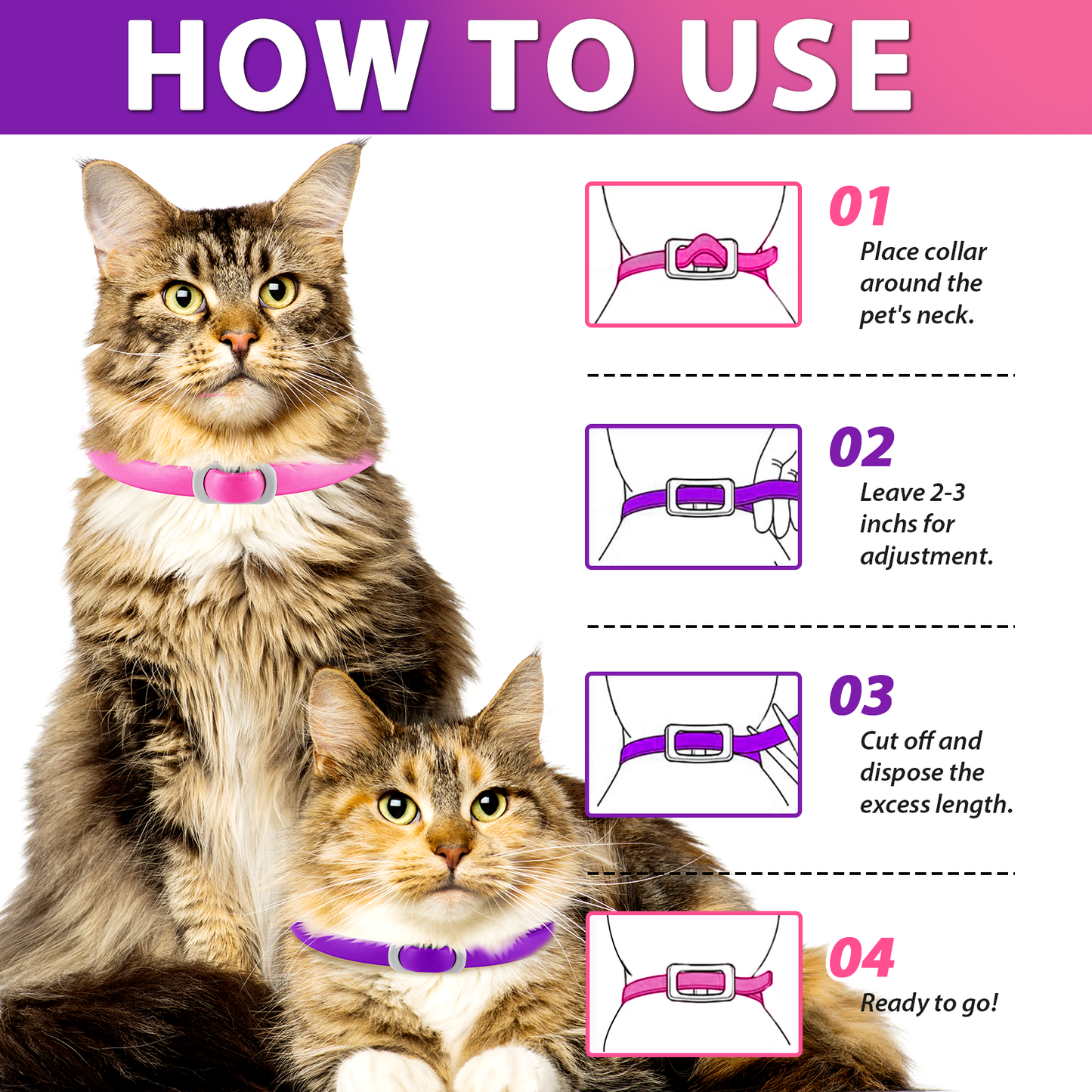 FLEA & TICK COLLAR FOR CATS