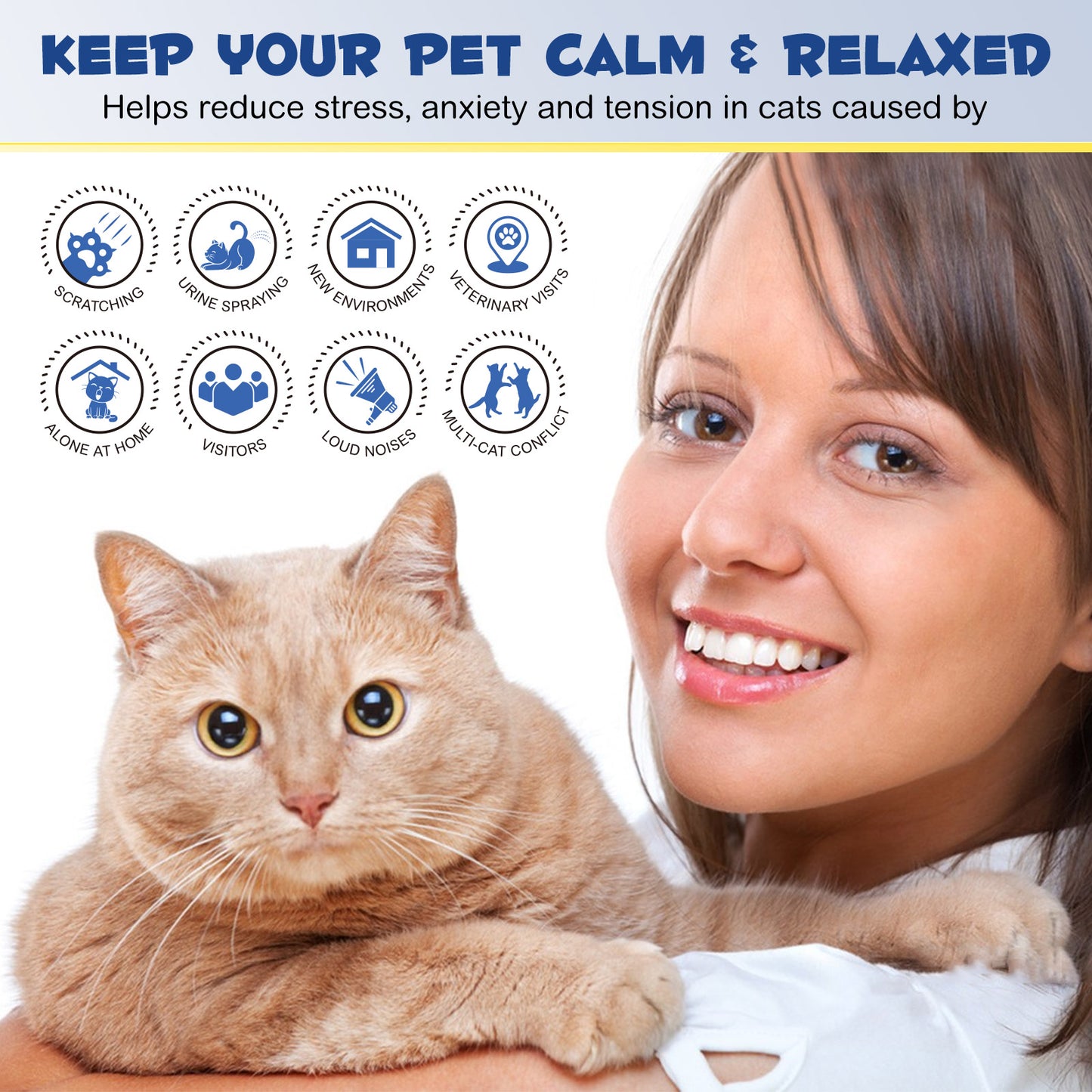 CAT CALMING PHEROMONE DIFFUSER KIT