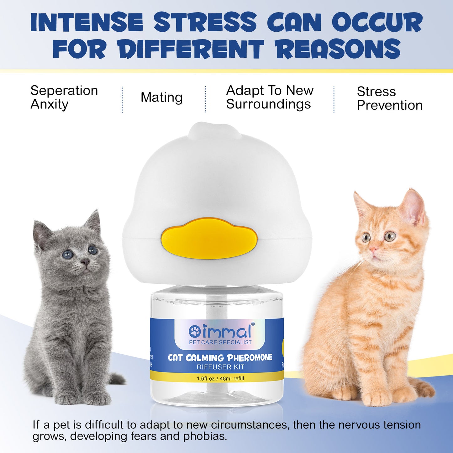 CAT CALMING PHEROMONE DIFFUSER KIT