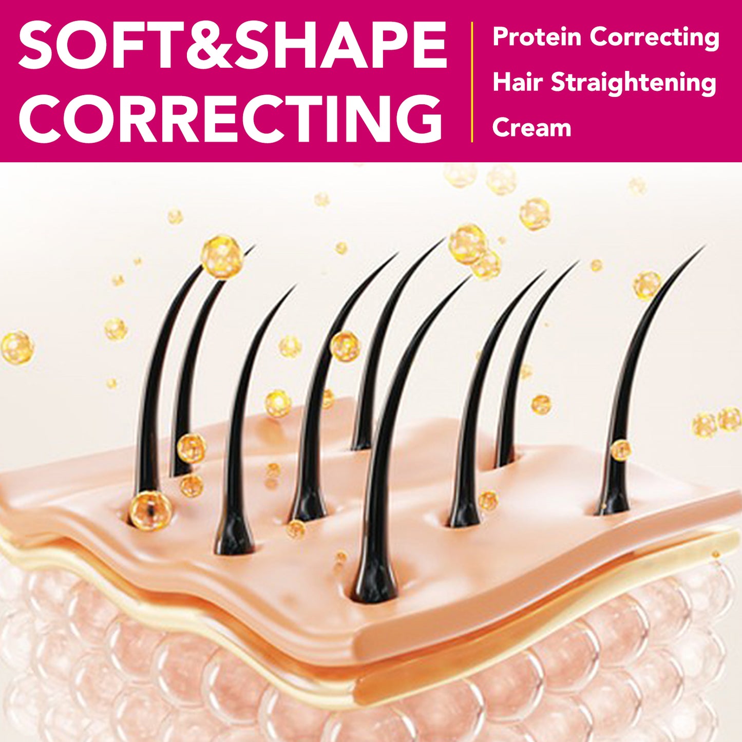 Protein Hair Straightening Cream