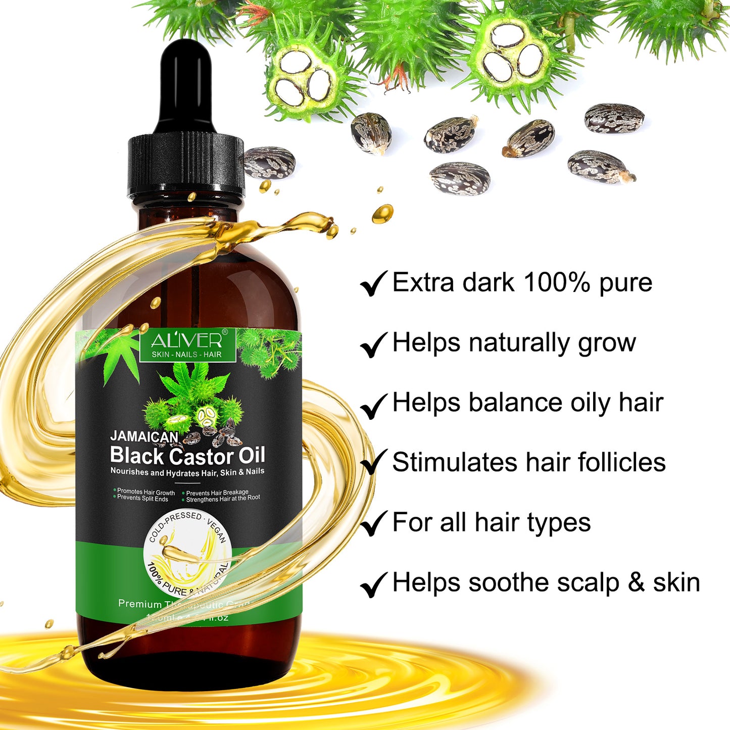Jamaican Black Castor Oil