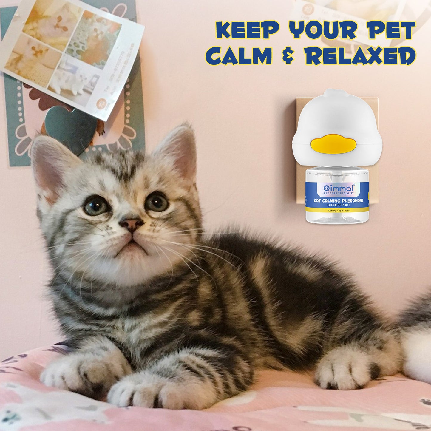 CAT CALMING PHEROMONE DIFFUSER KIT