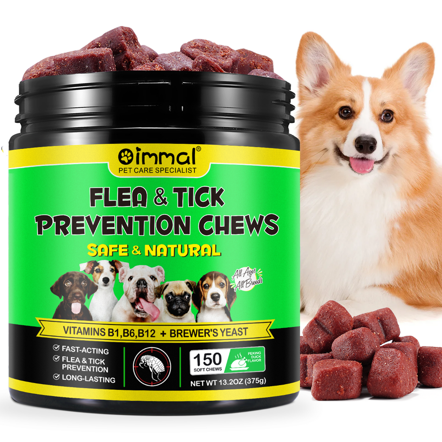 FLEA & TICK 150 CHEWS FOR DOGS