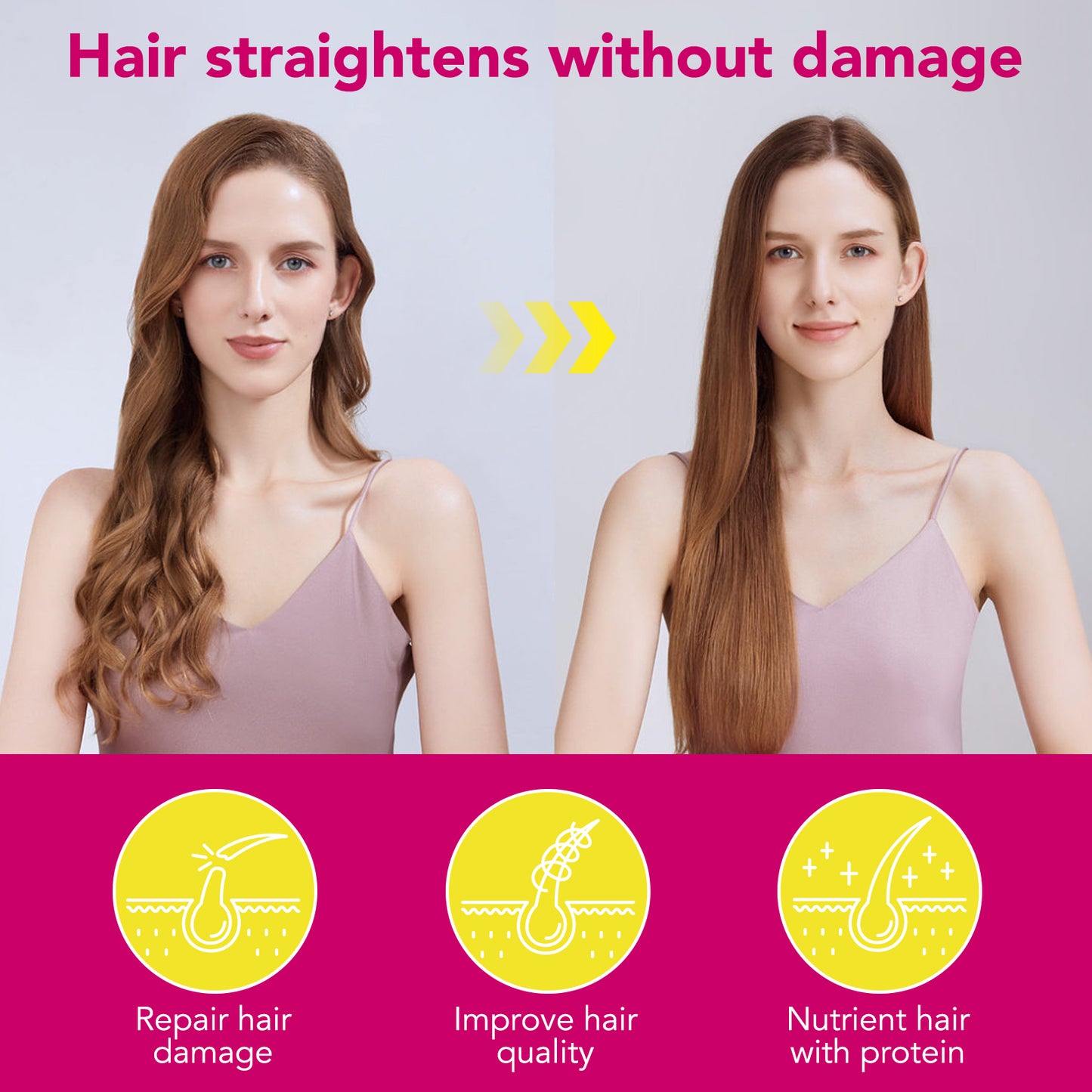 Protein Hair Straightening Cream