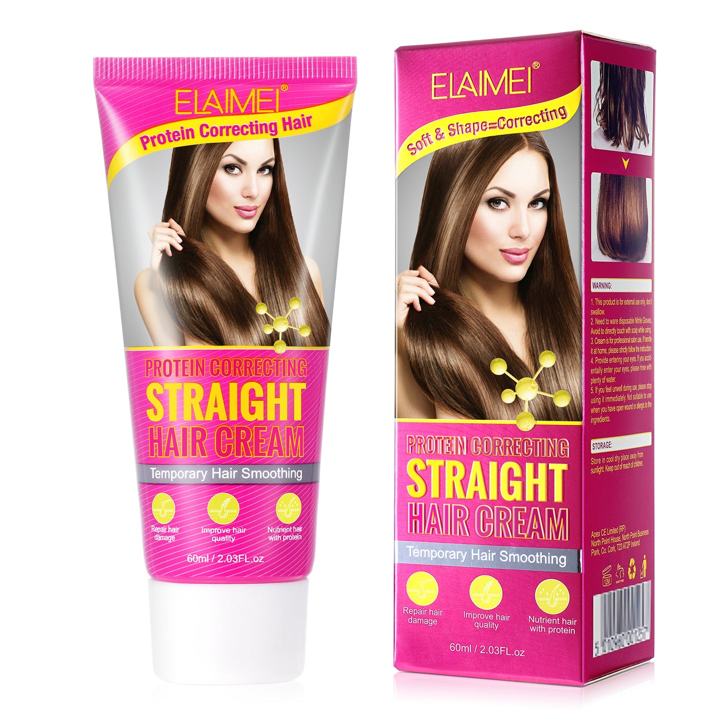 Protein Hair Straightening Cream