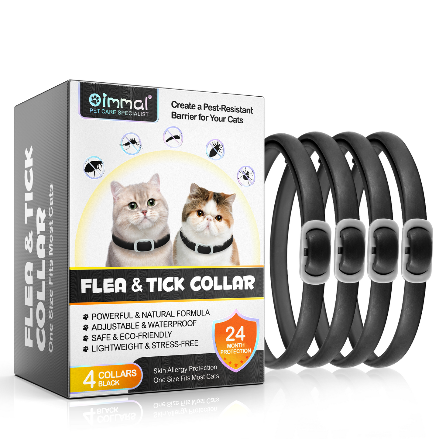 FLEA & TICK COLLAR FOR CATS