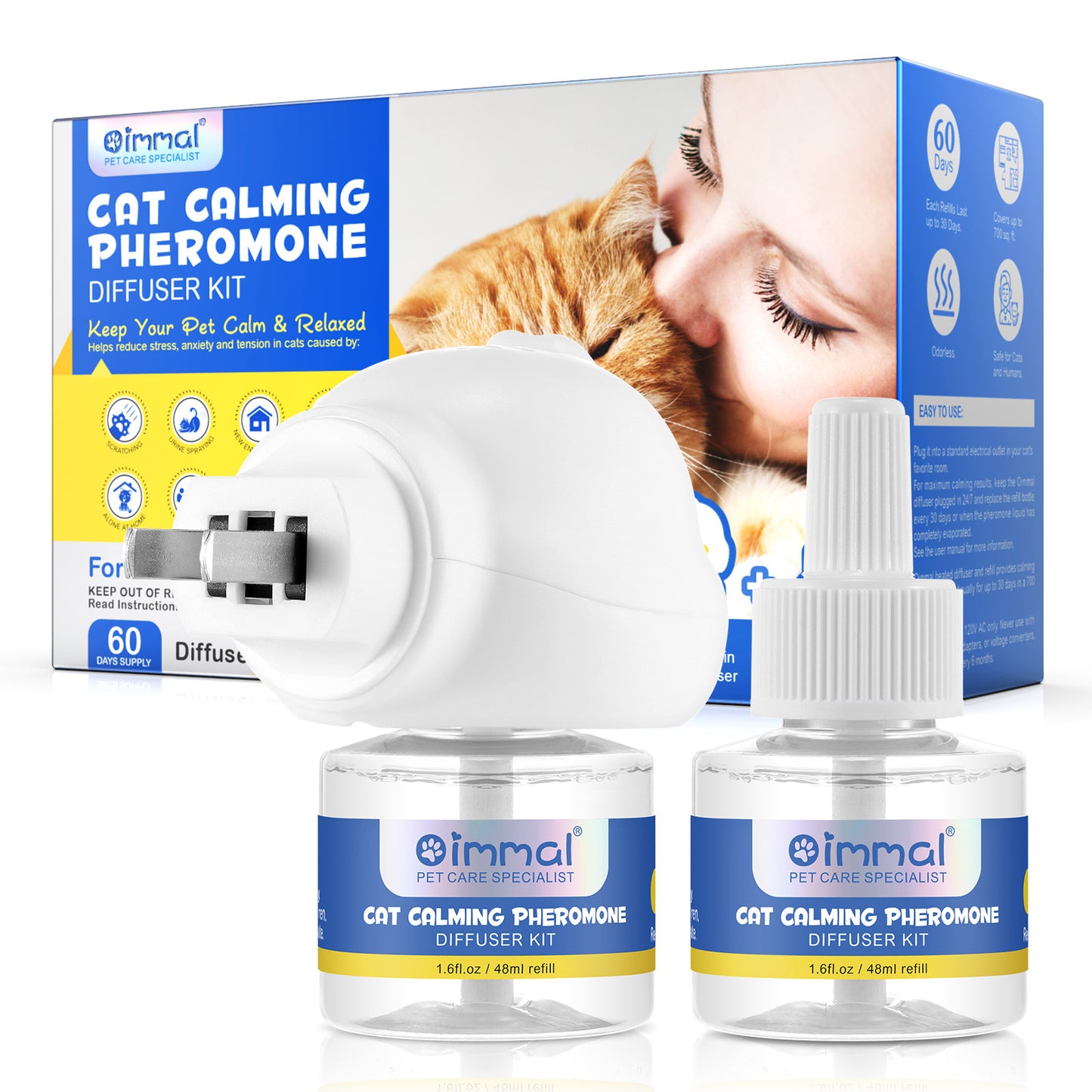 CAT CALMING PHEROMONE DIFFUSER KIT