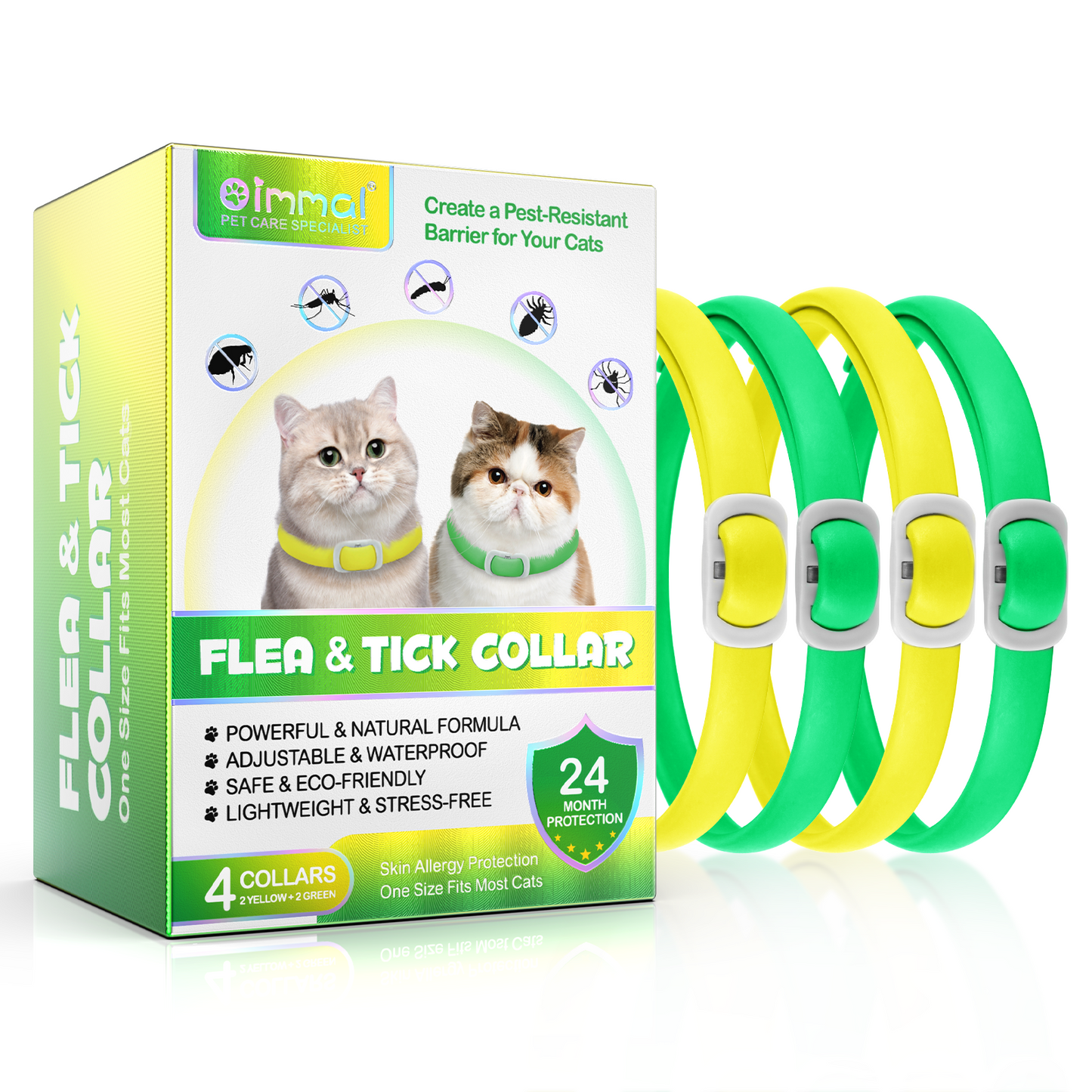 FLEA & TICK COLLAR FOR CATS