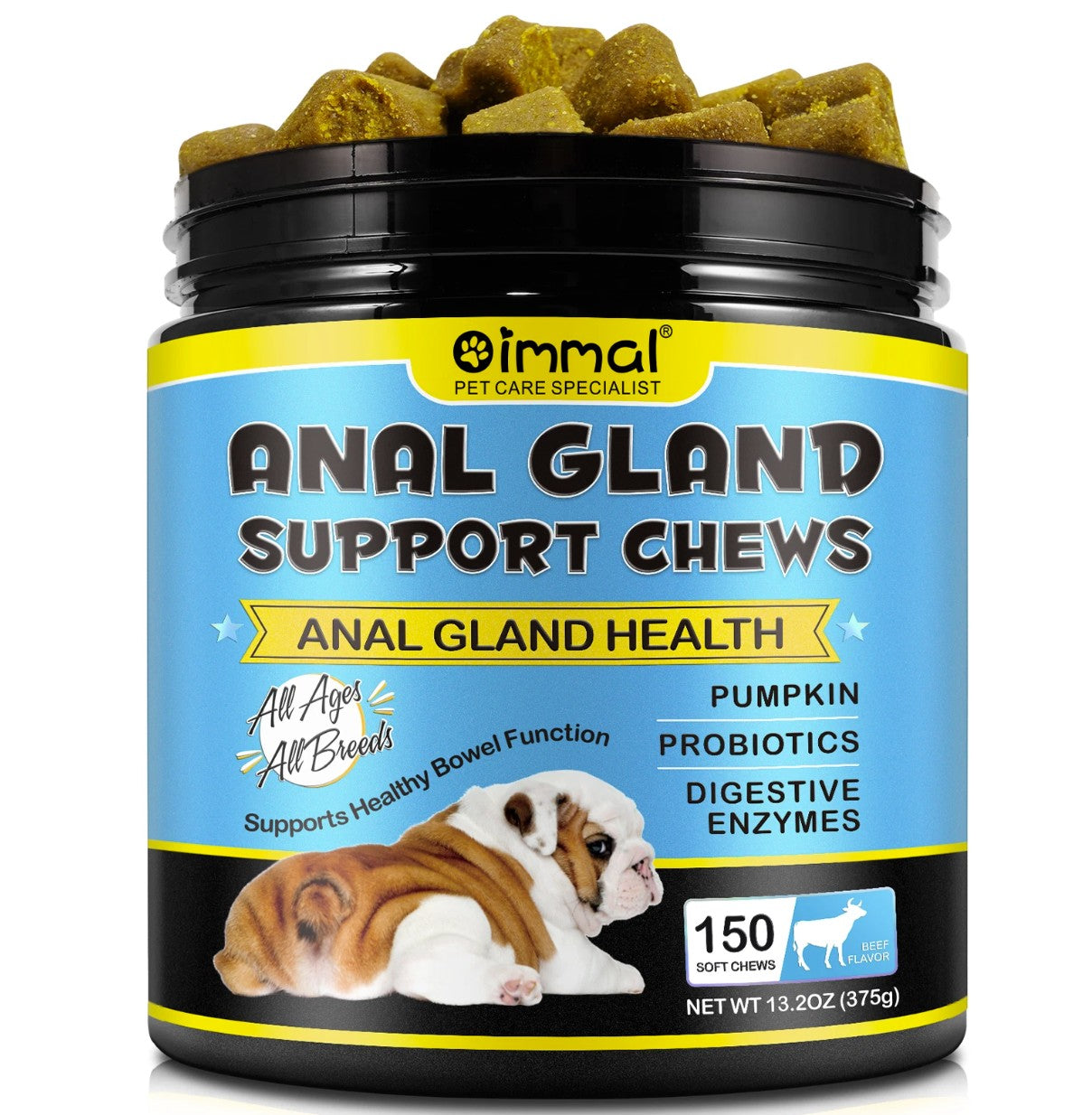 Anal Gland Support For Dogs - 150 Chews