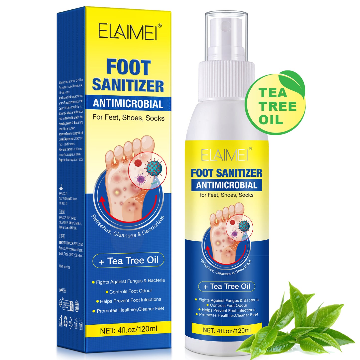 ELAIMEI Foot Sanitizer Spray