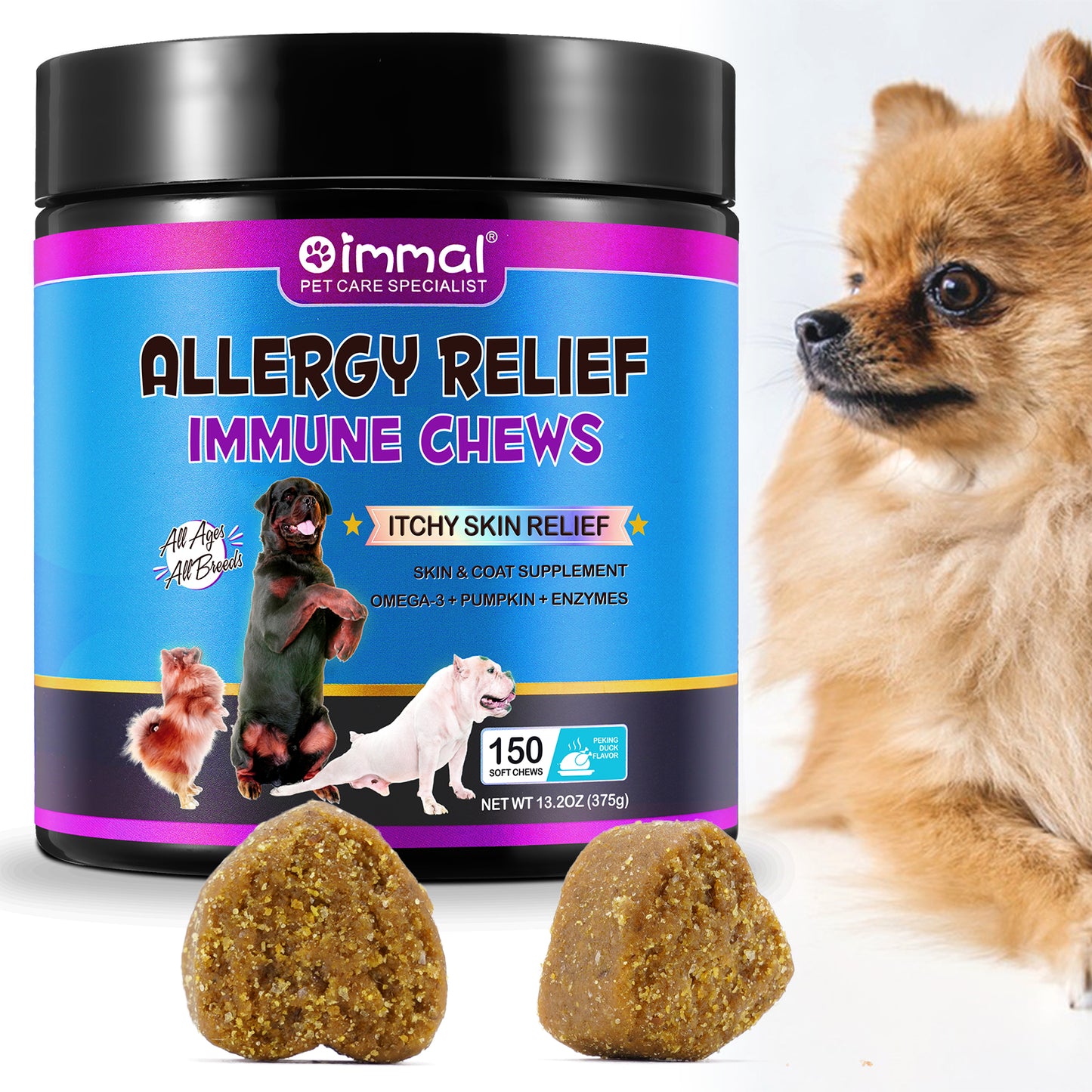 ALLERGY RELIEF 150 CHEWS FOR DOGS