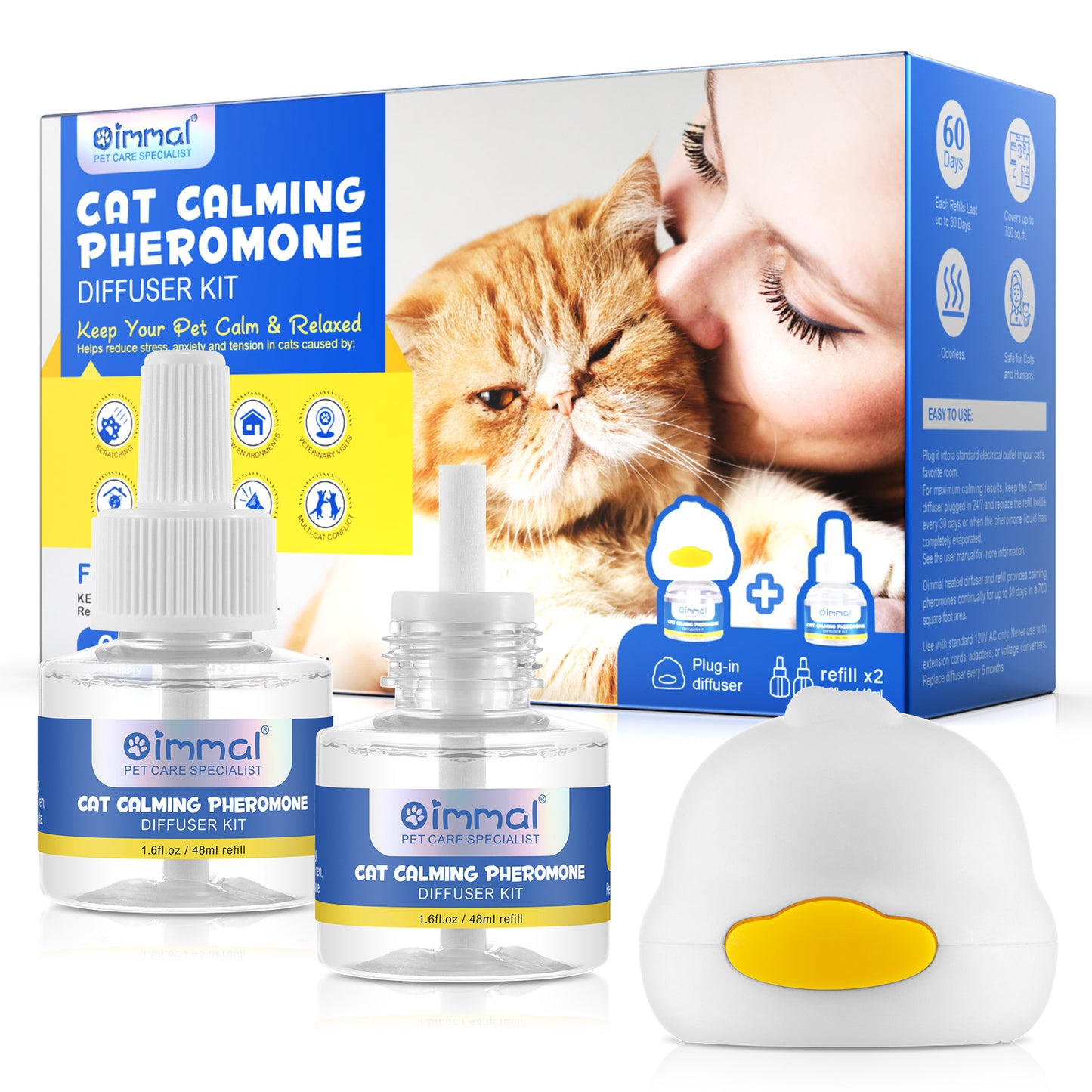 CAT CALMING PHEROMONE DIFFUSER KIT
