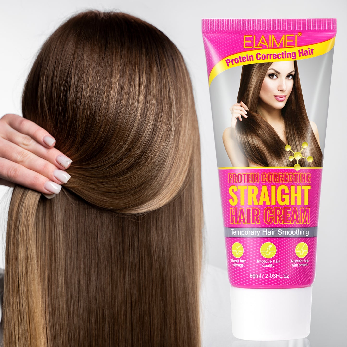 Protein Hair Straightening Cream
