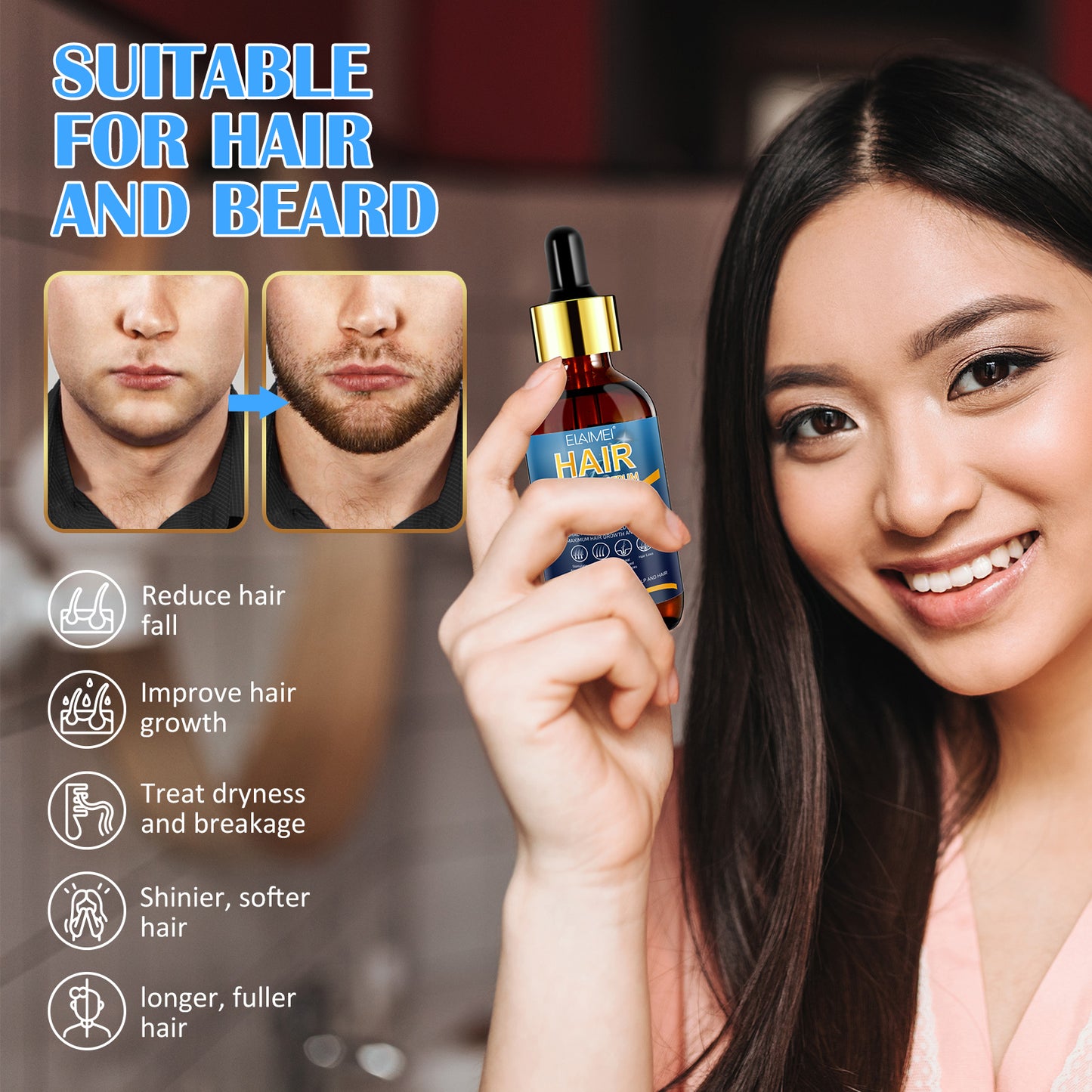 5% MINOXIDIL HAIR GROWTH SERUM FOR MEN