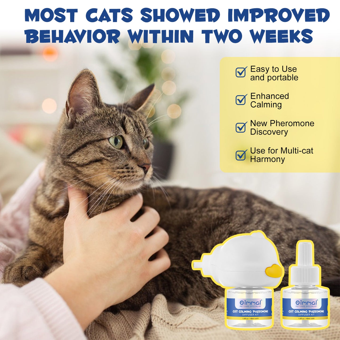 CAT CALMING PHEROMONE DIFFUSER KIT