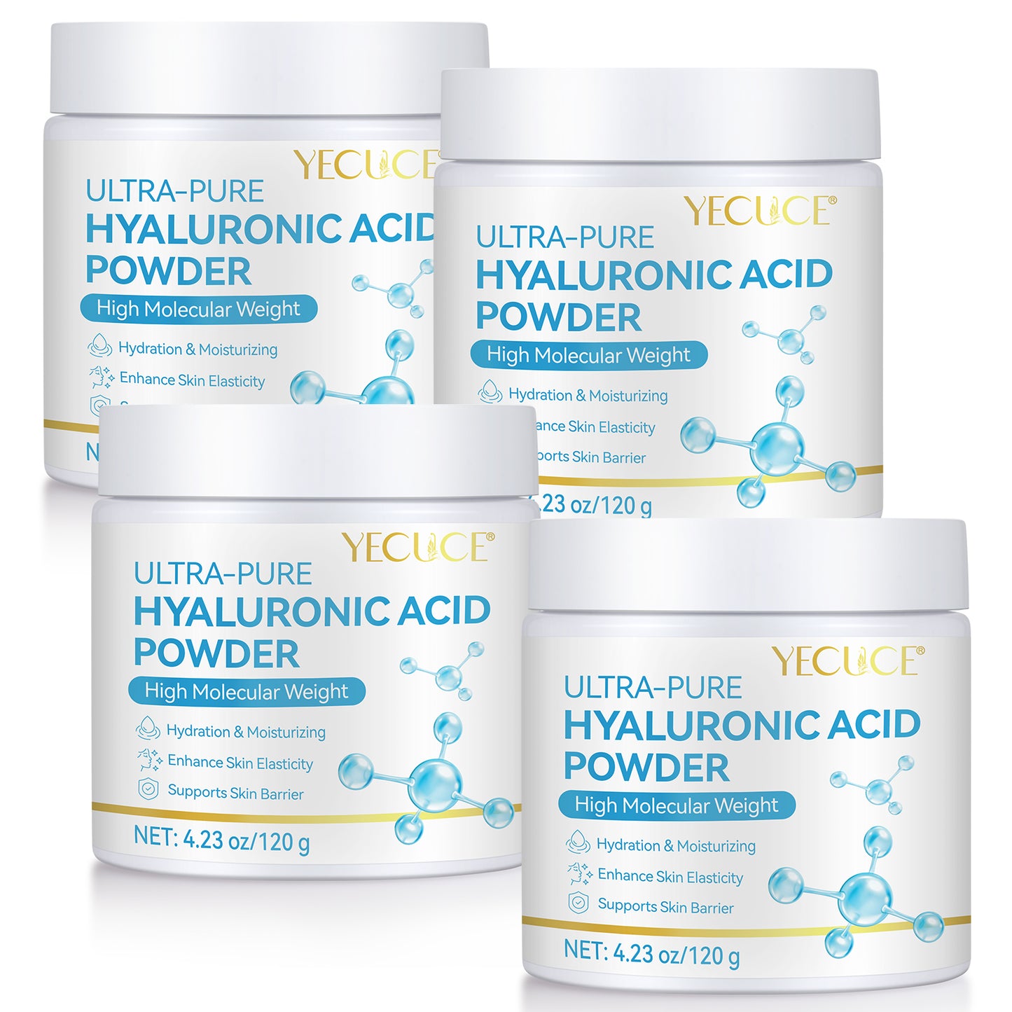 Ultra-Pure Hyaluronic Acid Powder