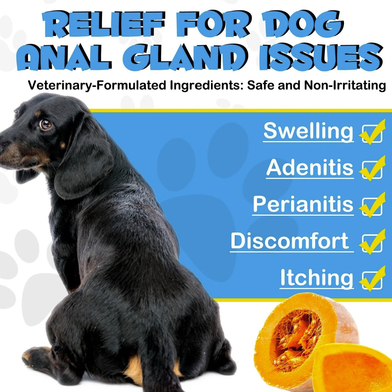Anal Gland Support For Dogs - 150 Chews