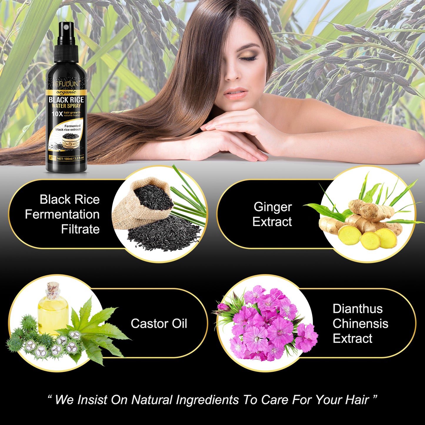 ORGANIC BLACK RICE WATER SPRAY