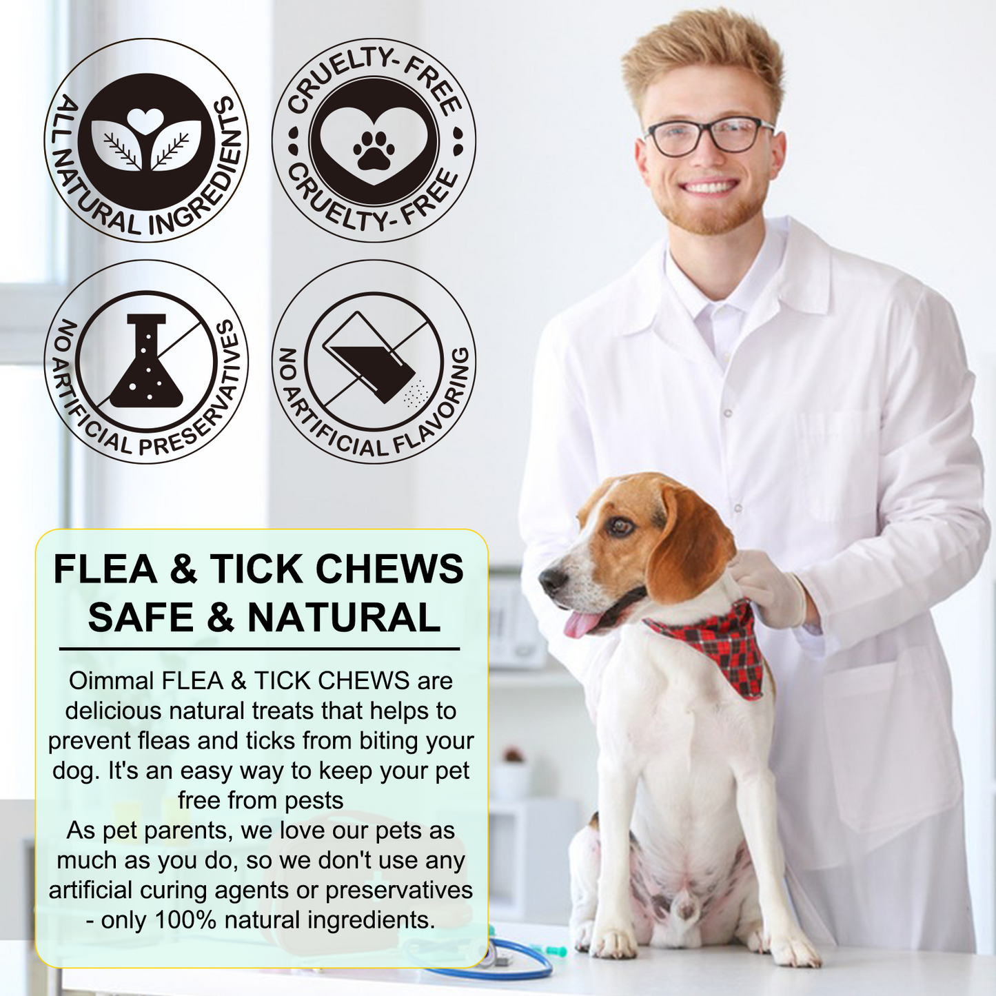FLEA & TICK 150 CHEWS FOR DOGS