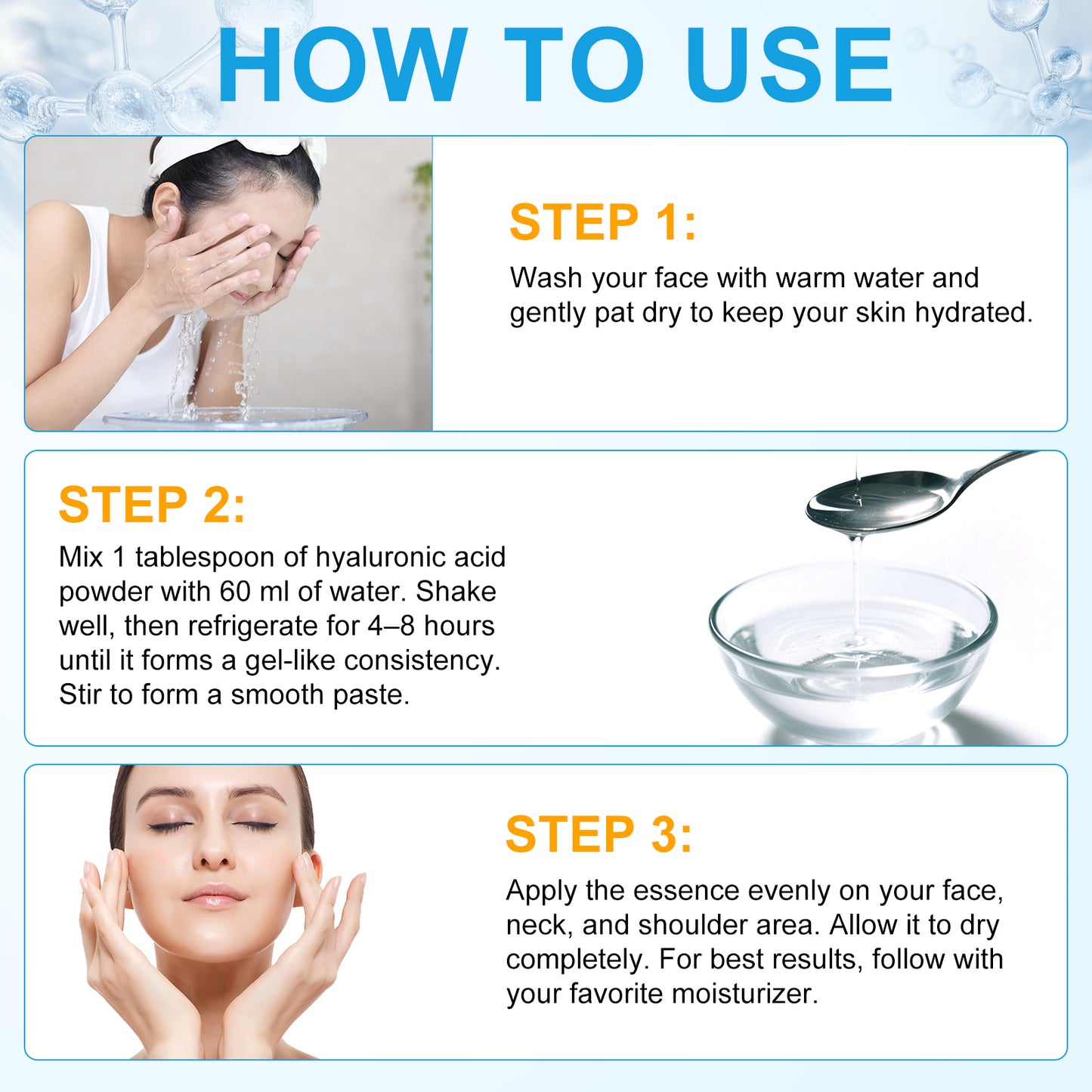 Ultra-Pure Hyaluronic Acid Powder