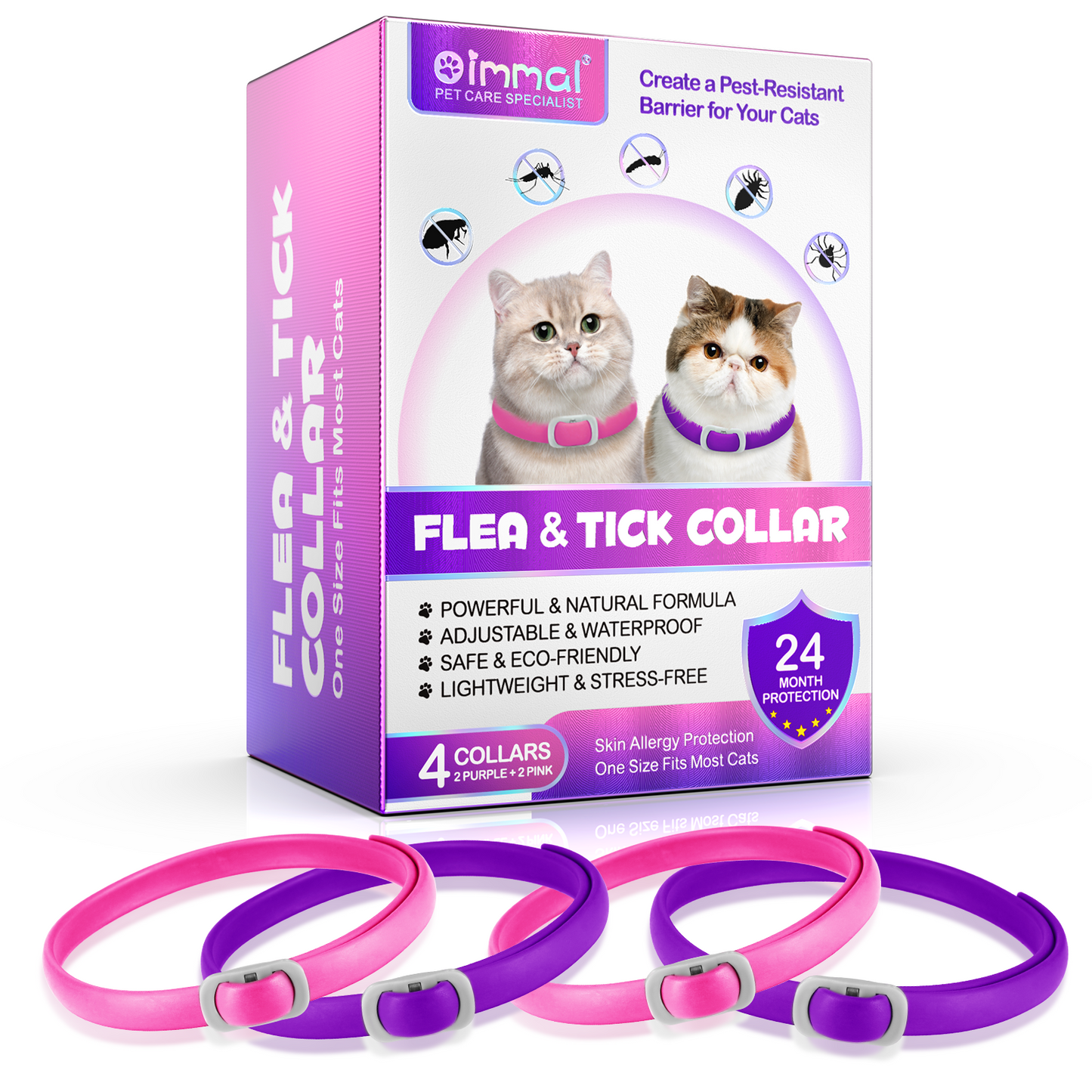 FLEA & TICK COLLAR FOR CATS
