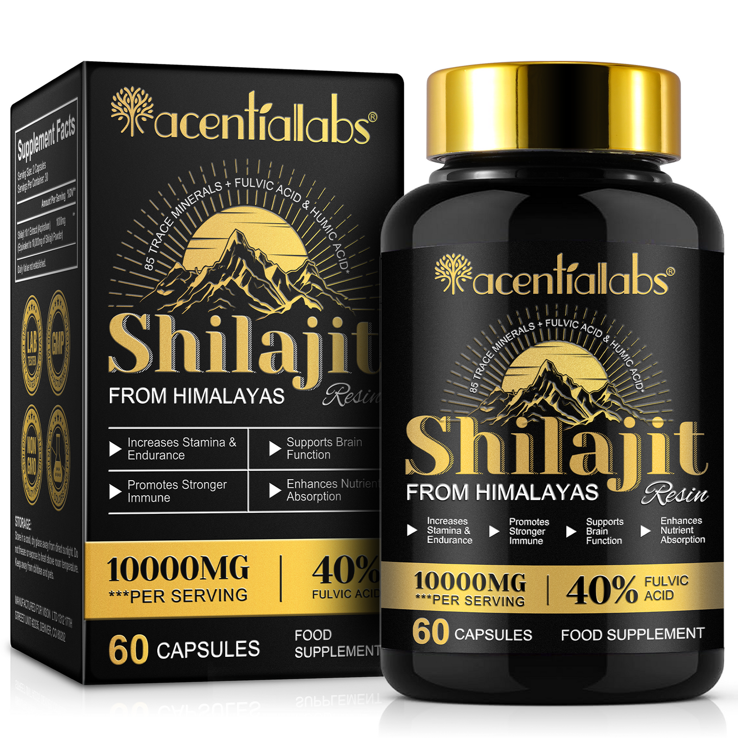 Himalayan Shilajit Resin – 60 Capsules