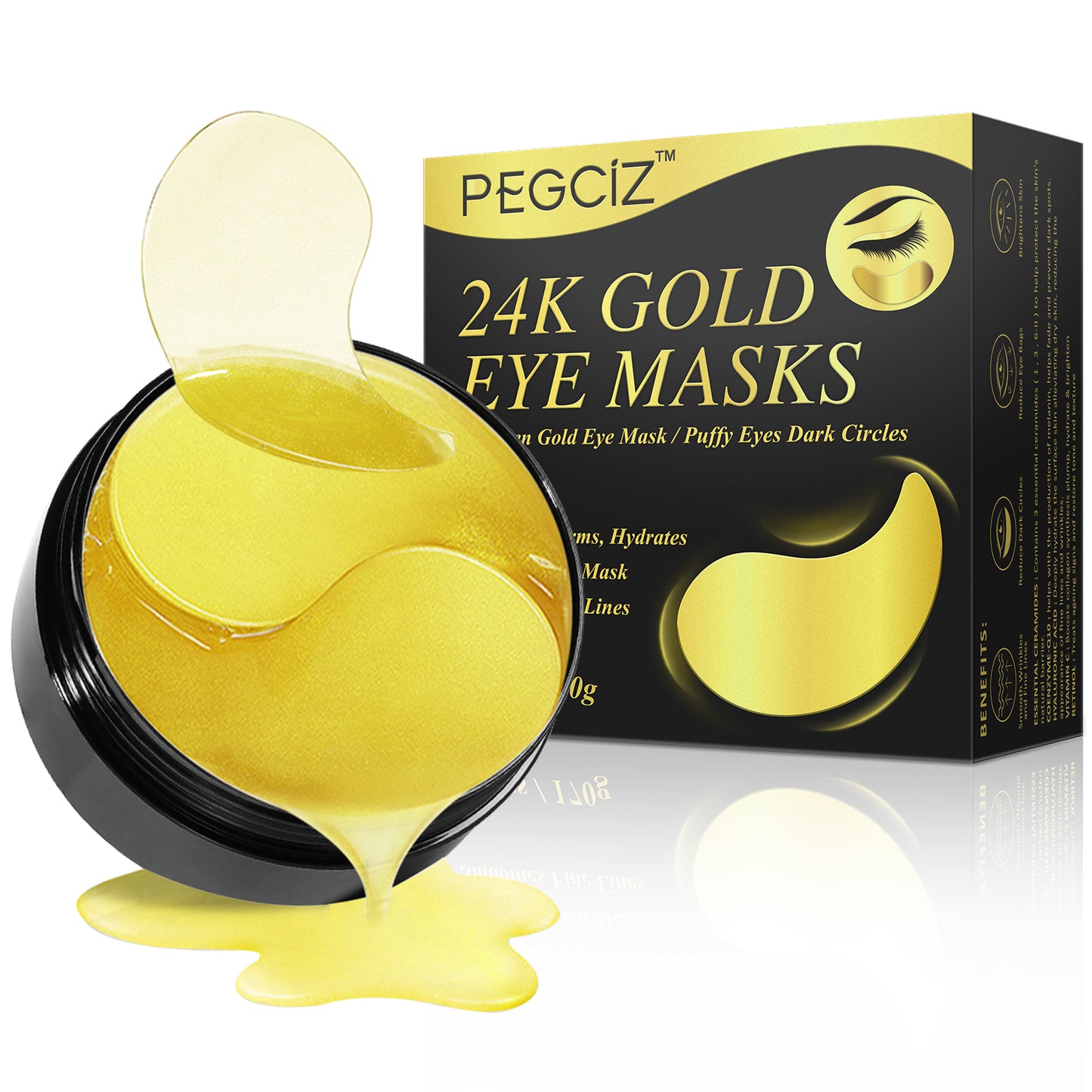 Anti Aging Eye Patch Mask - 60 pcs