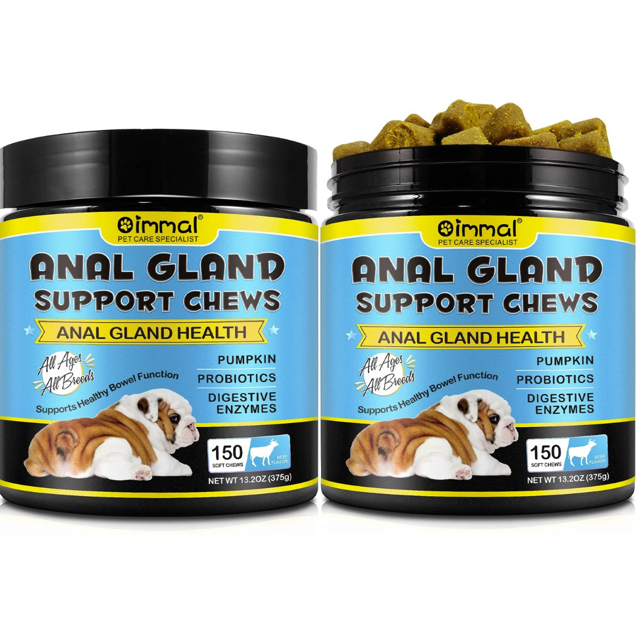 Anal Gland Support For Dogs - 150 Chews