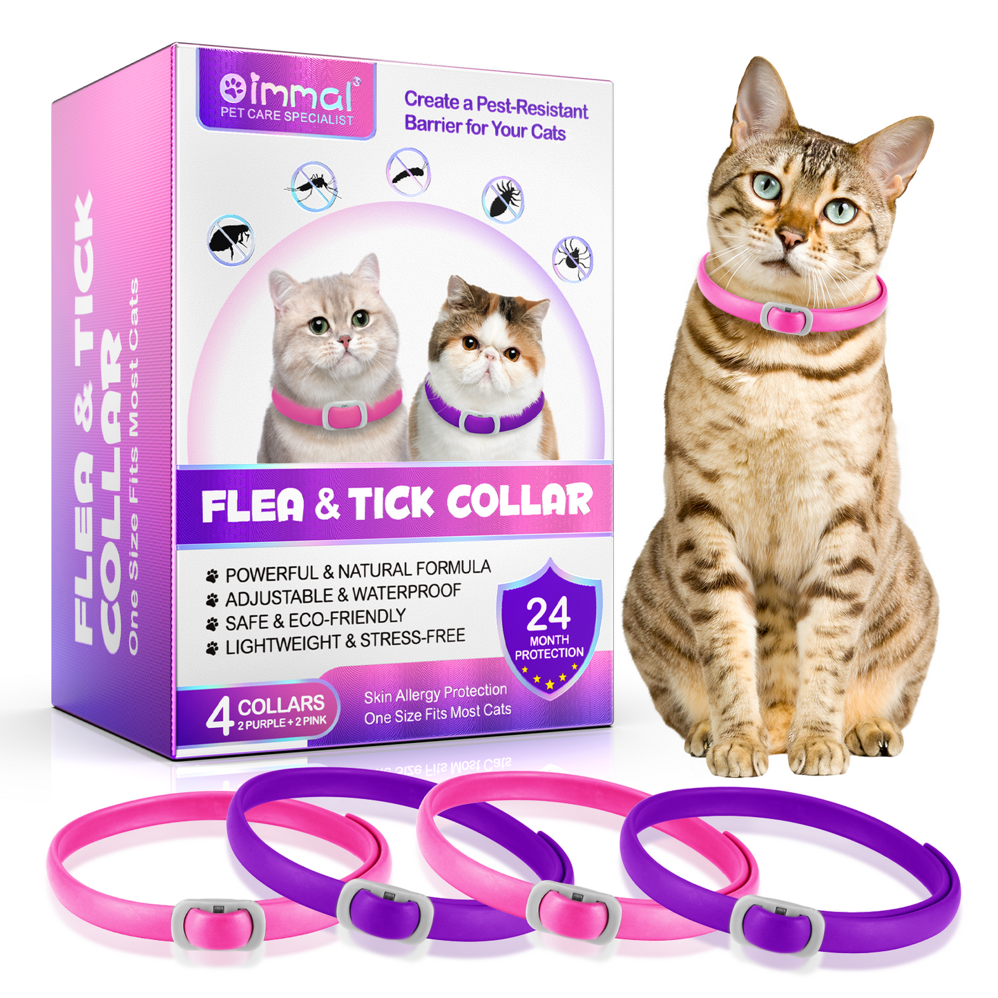 FLEA & TICK COLLAR FOR CATS
