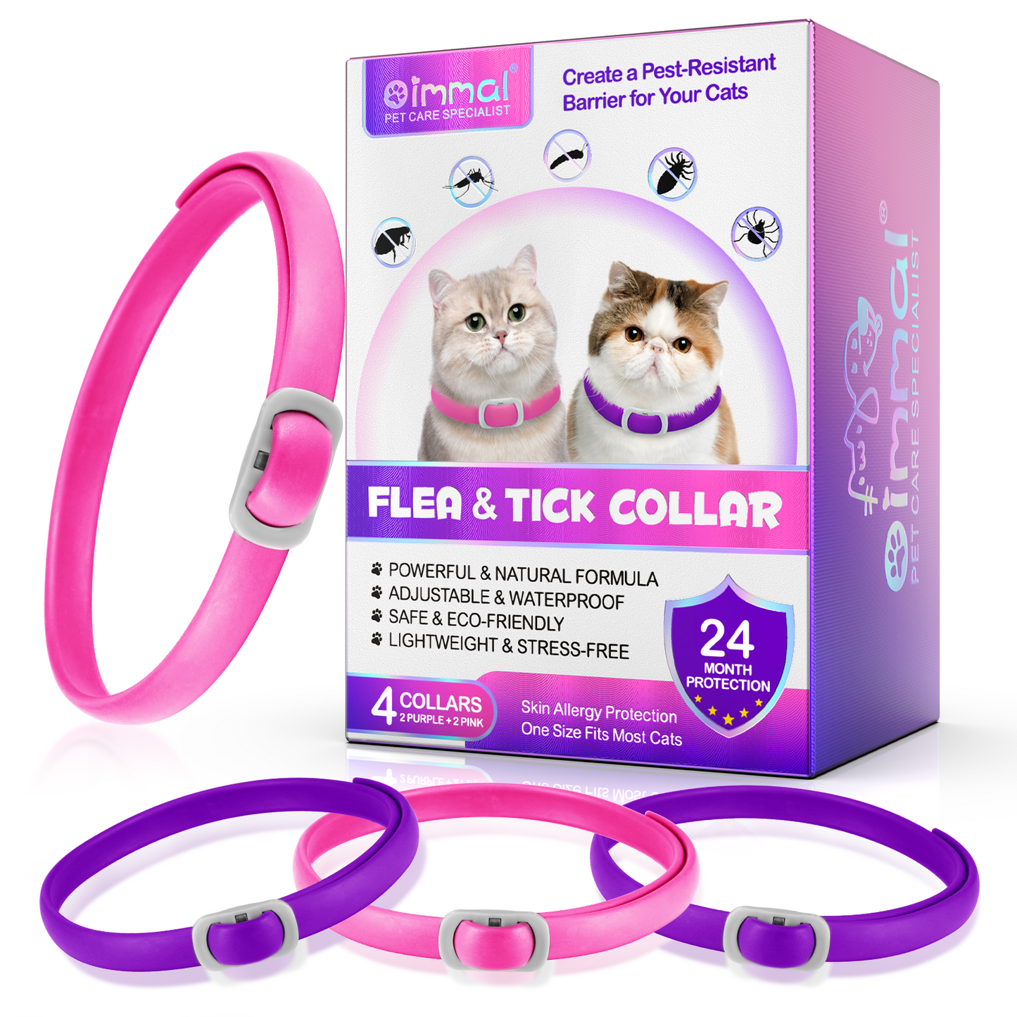FLEA & TICK COLLAR FOR CATS