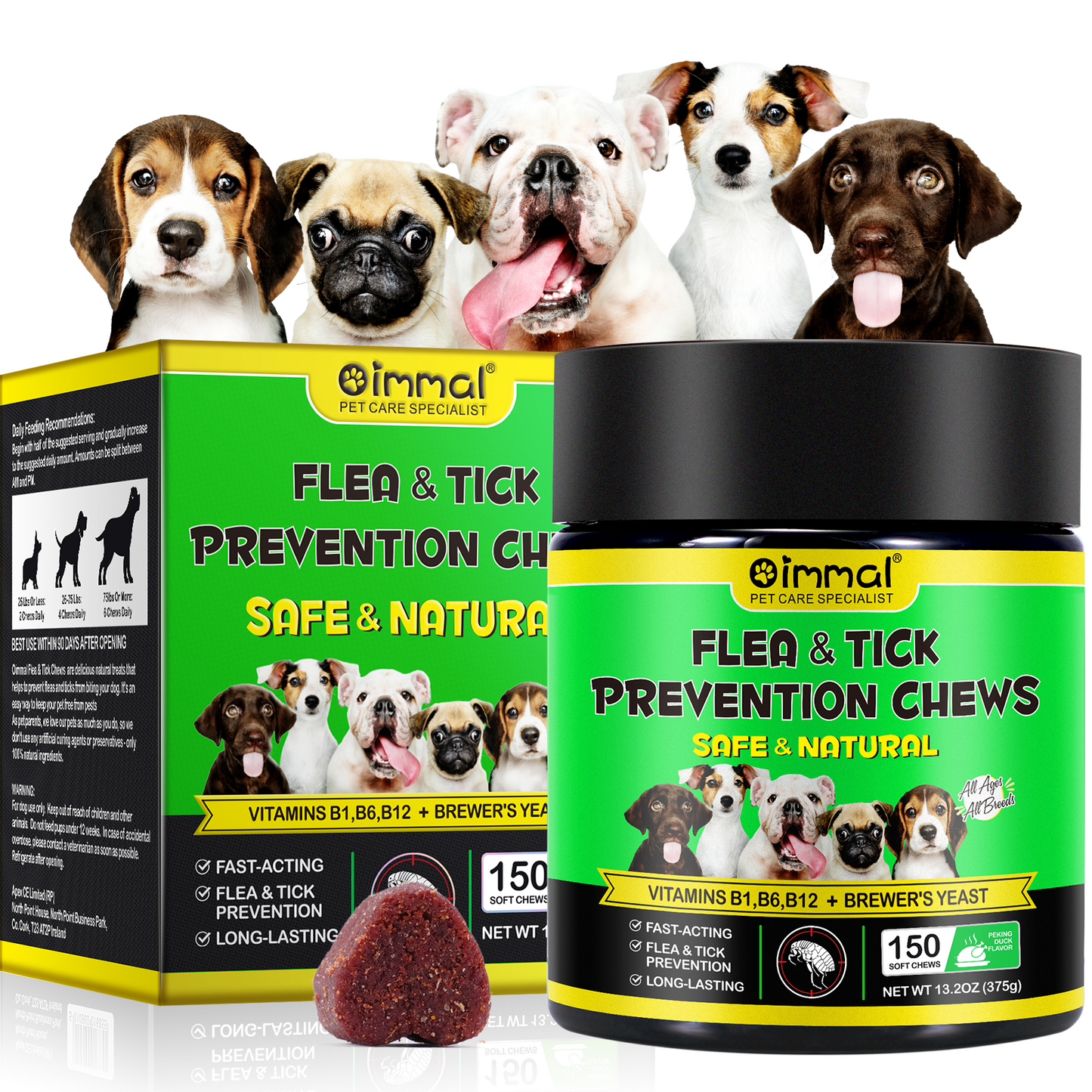 FLEA & TICK 150 CHEWS FOR DOGS