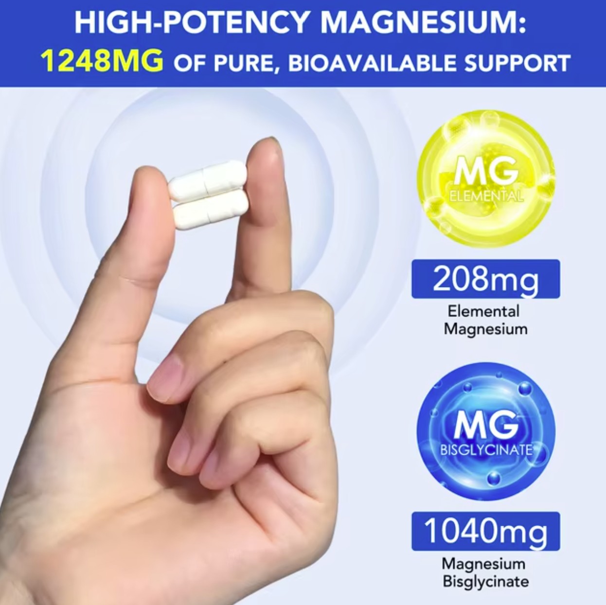 Magnesium Glycinate Capsules