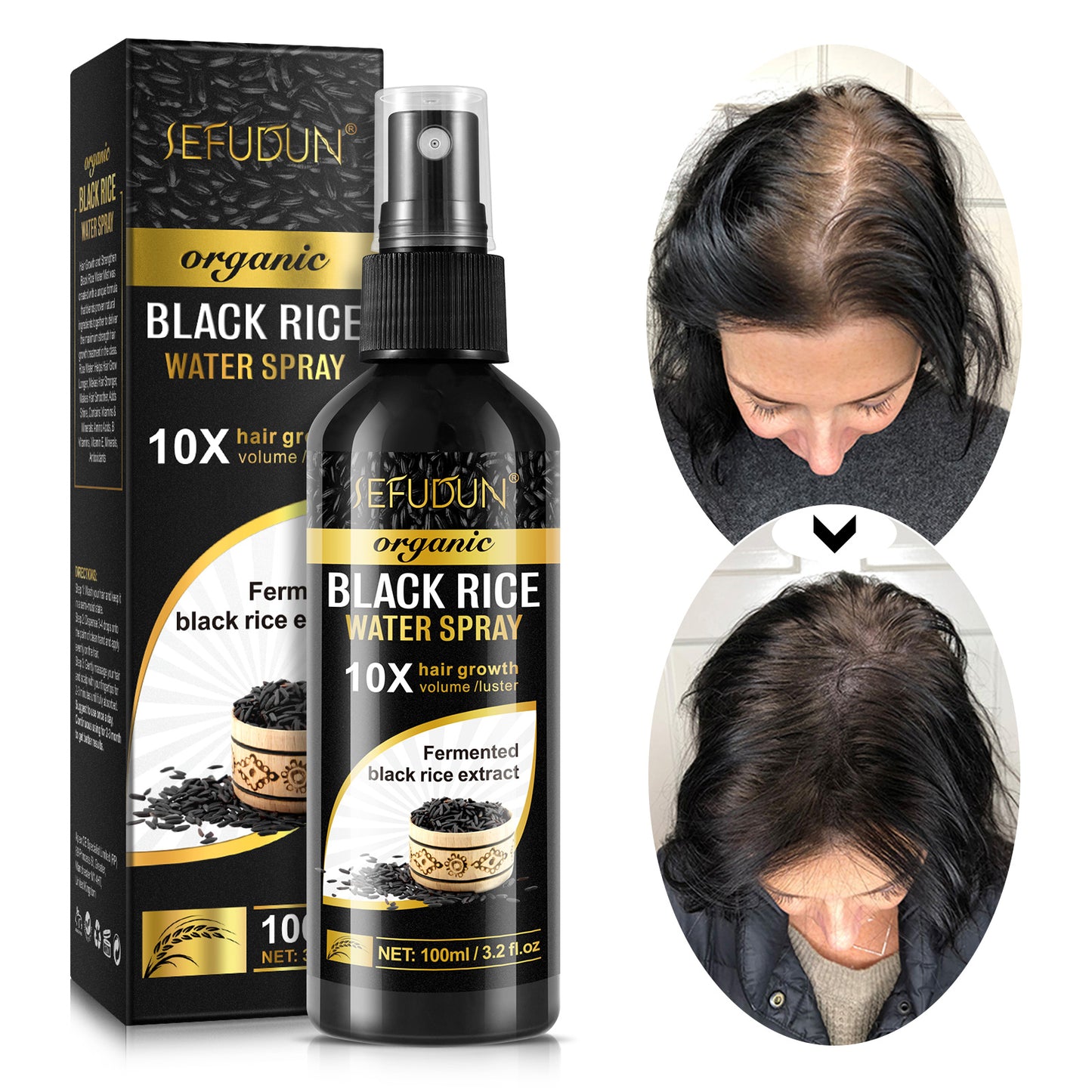ORGANIC BLACK RICE WATER SPRAY