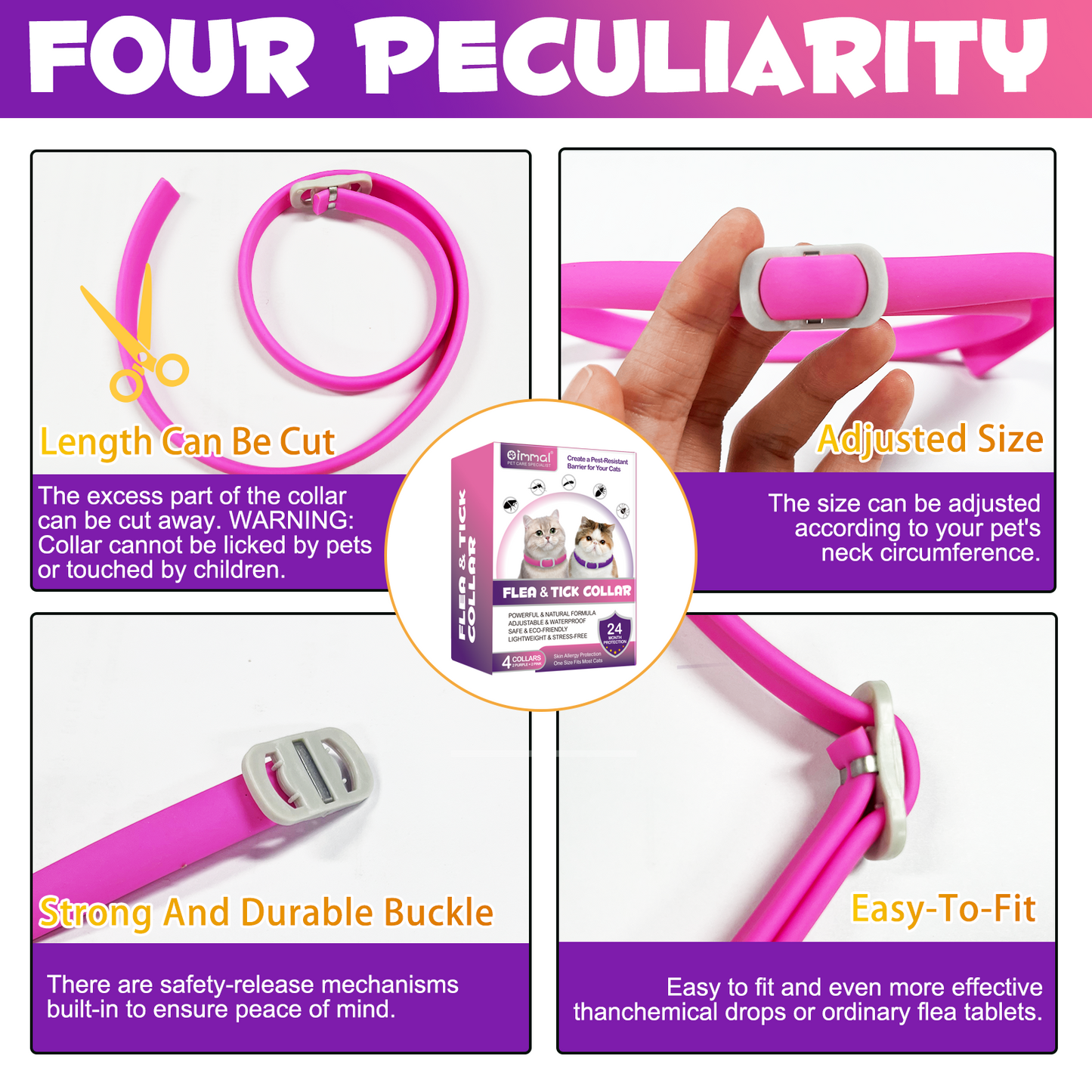 FLEA & TICK COLLAR FOR CATS