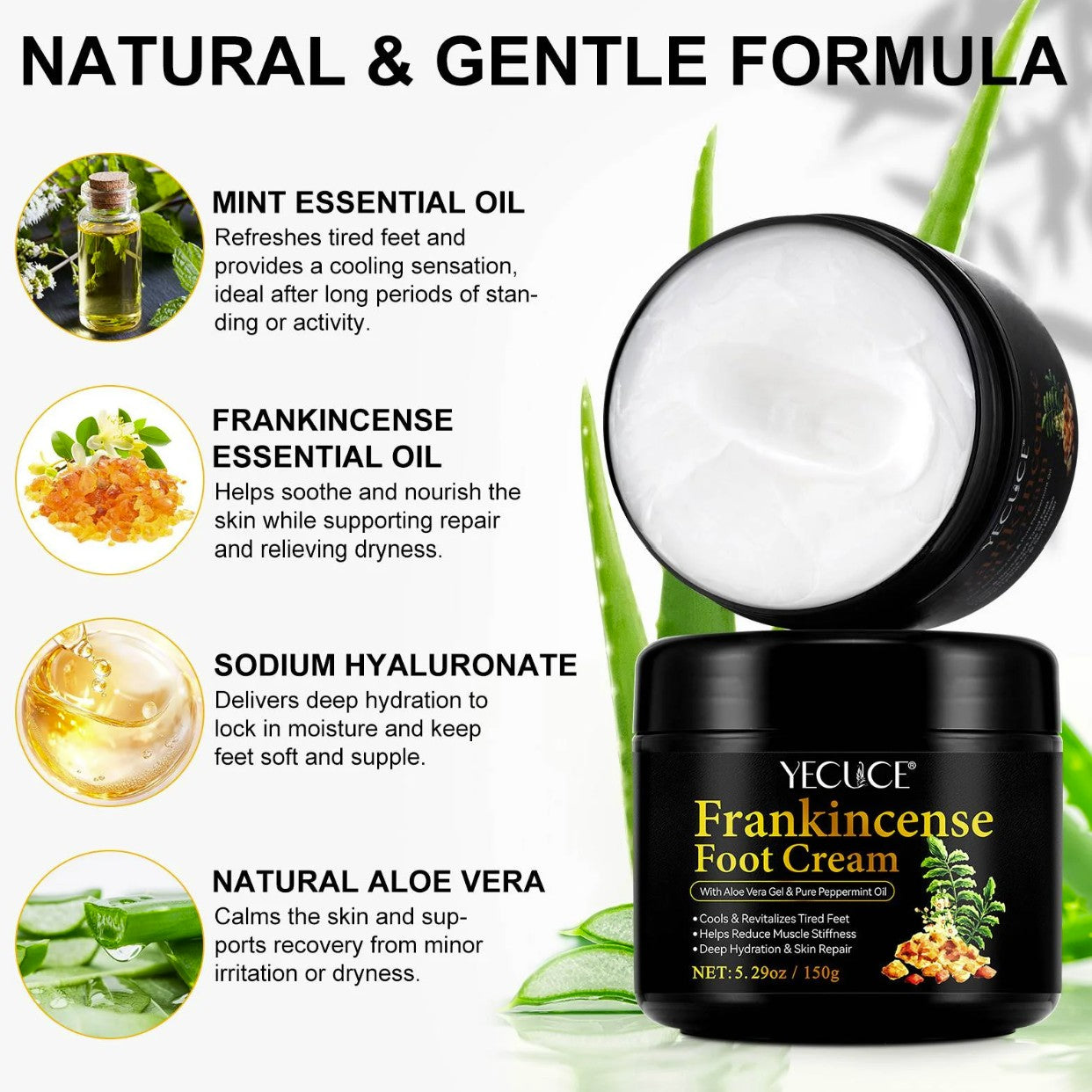 Frankincense Foot Cream