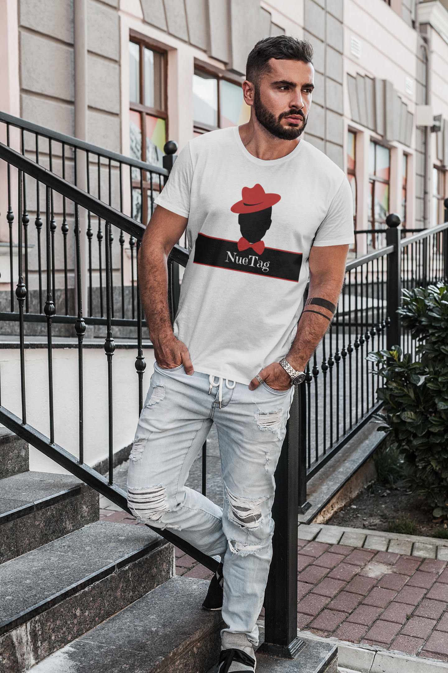 NueTag Short Sleeve T-shirt for Men
