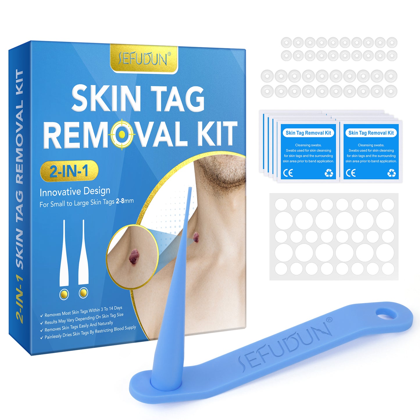 2 IN 1 Micro Skin Tag Remover Device